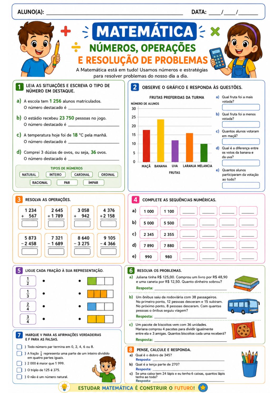 Amostra material de Matemática - Problemas